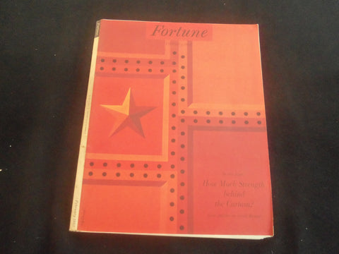 1953 FEBRUARY FORTUNE MAGAZINE - HOW MUCH STRENGTH BEHIND THE CURTAIN? - F 793