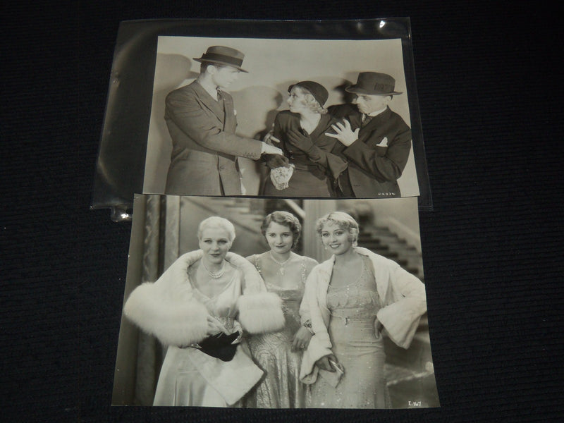 1930'S JOAN BLONDELL ORIGINAL PHOTOS - LOT OF 5 PHOTOS - 9 1/2