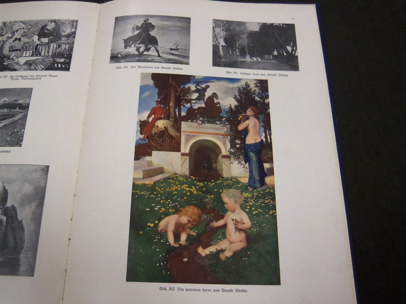 1909 BILDERATLAS ZUR KUNSTGESCHICHTE BY DR. WILHELM TESDORPF - KD 2339