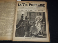 1884 JULY-SEPTEMBER LA VIE POPULAIRE FRENCH MAGAZINE BOUND VOLUME - R 89B