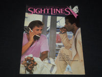 1986 SPRING SIGHT LINES MAGAZINE - MIAMI VICE FRONT COVER - E 14929