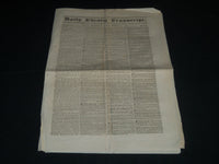 1839 AUGUST 14 DAILY EVEING TRANSCRIPT BOSTON NEWSPAPER - HENRY CLAY - NP 4183