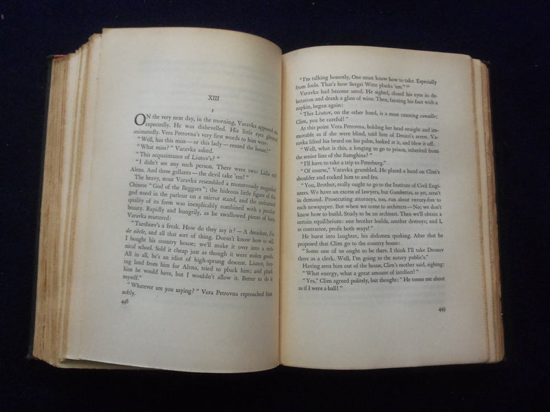 1930 BYSTANDER HARDCOVER BOOK BY MAXIM GORKI- KD 8598