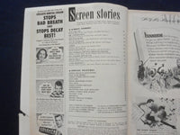 1952 AUGUST SCREEN STORIES MAGAZINE - BING CROSBY & JANE WYMAN COVER - SP 4780P