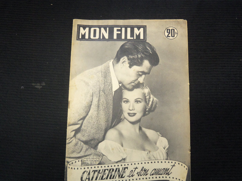 1954 AUGUST 11 MON FILM FRENCH MAGAZINE - VIRGINIA MAYO STEVE COCHRAN - E 26140