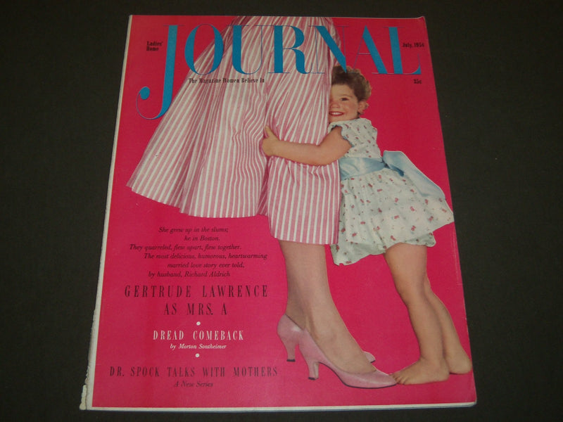 1954 JULY LADIES HOME JOURNAL MAGAZINE - GREAT ILLUSTRATIONS & ADS - ST 1898