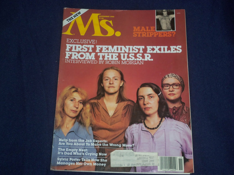1980 NOVEMBER MS. MAGAZINE - FIRST FEMINIST EXILES FROM THE U.S.S.R. - ST 6022
