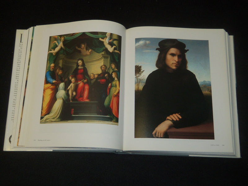 1987 PAINTINGS IN THE LOUVRE HARDCOVER BOOK BY LAWRENCE GOWING - I 1809