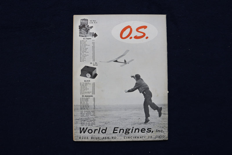 1965 MARCH MODEL AIRPLANE NEWS MAGAZINE - BOEING B&W OF 1916 COVER - E 11582