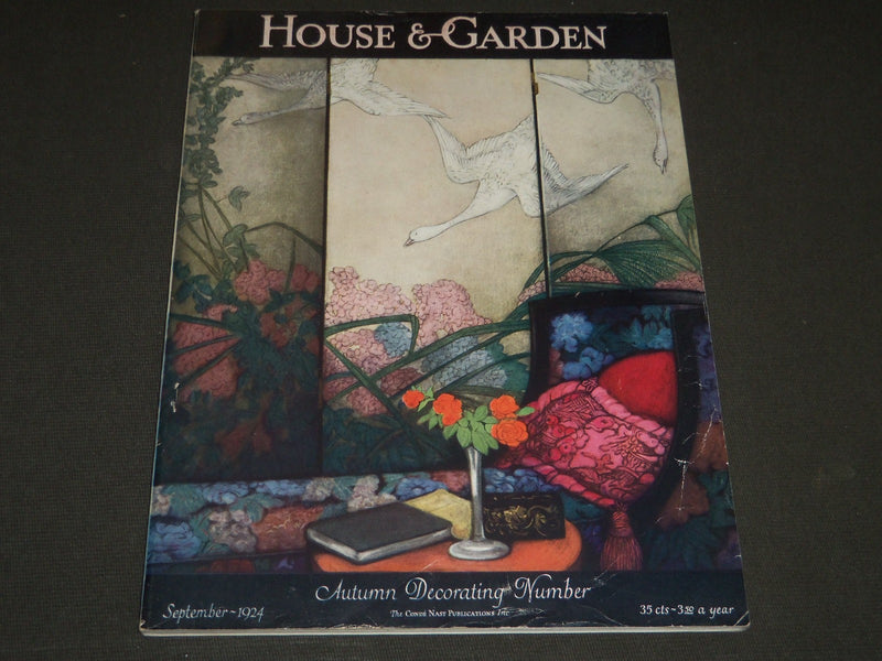 1924 SEPTEMBER THE HOUSE & GARDEN MAGAZINE - GREAT PHOTOS & ADS - ST 486