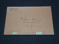 1945 MARCH-JUNE OLD FORT NEWS SOFTCOVER BOOK - FORT WAYNE INDIANA - J 7251
