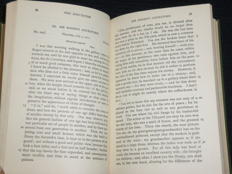 1925 THE SIR ROGER DE COVERLEY PAPERS HARDCOVER BOOK BY LITCHFIELD - KD 7518