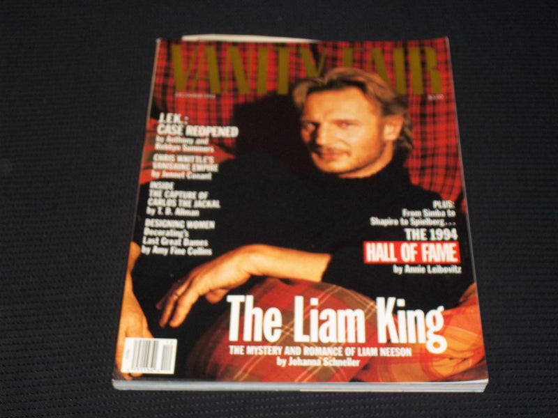 1994 DECEMBER VANITY FAIR MAGAZINE - LIAM NEESON FRONT COVER - E 13135