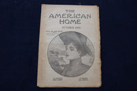 1907 OCTOBER THE AMERICAN HOME NEWSPAPER - NICE ILLUSTRATED COVER - NP 8691