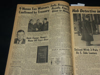 1952 FEBRUARY 16 NEW YORK DAILY NEWS - KING GEORGE VI BURIED - NP 5393