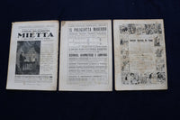 1920'S IL CORSARO DELLE TENEBRE MAGAZINES - LOT OF 39 OF 40 - ITALIAN - O 3546