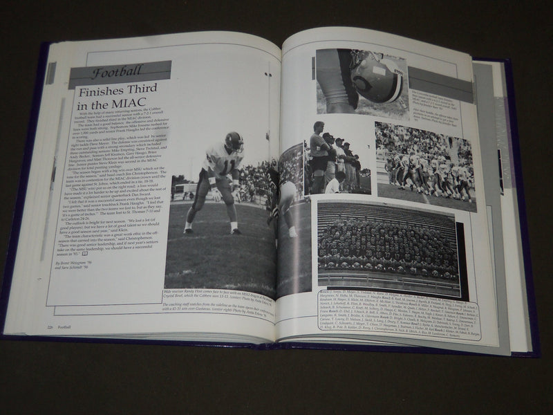 1993 COBBER CONCORDIA COLLEGE YEARBOOK - MOORHEAD MN - GREAT PHOTOS - YB 1080