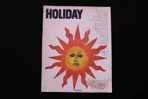 1969 JUNE HOLIDAY MAGAZINE - THE SUN COVER - E 10020
