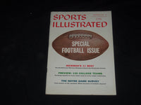 1956 SEPTEMBER 24 SPORTS ILLUSTRATED MAGAZINE - SPECIAL FOOTBALL ISSUE - SP 8802