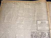 1917 JANUARY 4 NEW YORK TIMES - WILSON CONFERS WITH COL. HOUSE - NT 8734