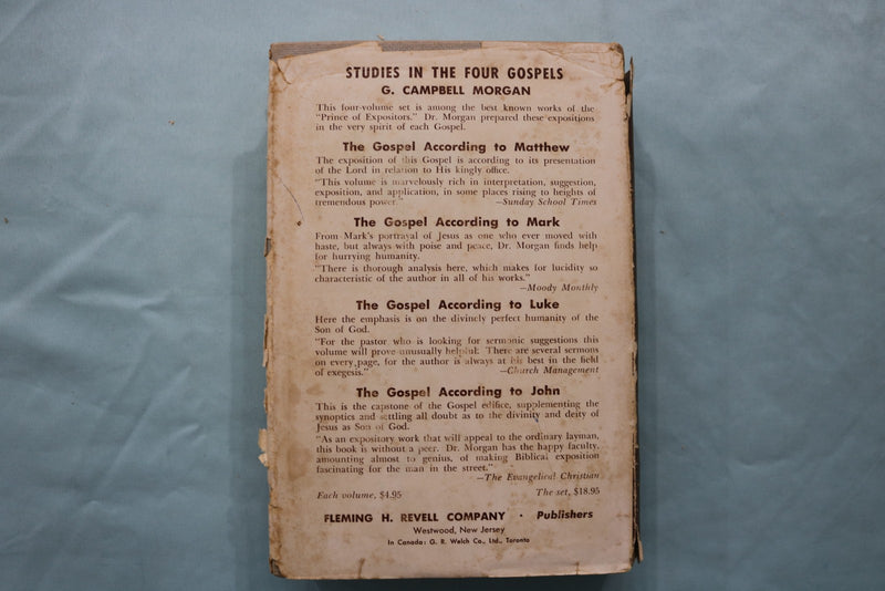 1950's THE MODERN STUDENT'S LIFE OF CHRIST HARDCOVER BOOK BY P. VOLLMER- KD 9636