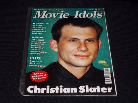 #7 MOVIE IDOLS MAGAZINE - CHRISTIAN SLATER POSTER ISSUE - E 13777