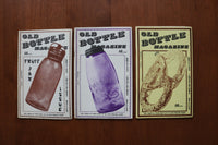 1968-1970 OLD BOTTLE MAGAZINE & ANTIQUE BOTTLES MAGAZINE - LOT OF 17 - O 3933
