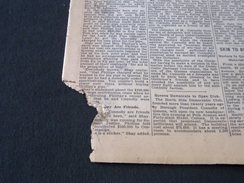 1928 FEBRUARY 21 NEW YORK TIMES - NEW ORLEANS WELCOMES WALKER - NT 6465