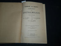 1864-1876 ARCHIV FUR OPHTHALMOLOGIE BOUND VOLUME LOT OF 11 - GERMAN - R 953