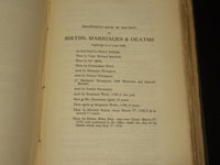 1886 TOWN OF BRAINTREE RECORDS 1640-1793 BOOK EDITED BY SAMUEL BATES - KD 703V