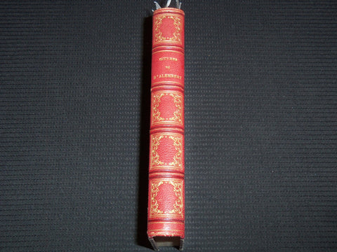 1853 OEUVRES DE D'ALEMBERT HARDCOVER BOOK BY CONDORCET - KD 7706