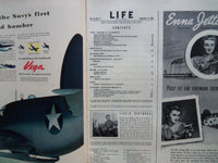 1943 SEPTEMBER 13 LIFE MAGAZINE - LEOTARDS IN FASHION - L 356