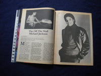 1984 RIGHT ON! MAGAZINE - 1984-1985 MICHAEL JACKSON POSTER CALENDAR - B 2875B