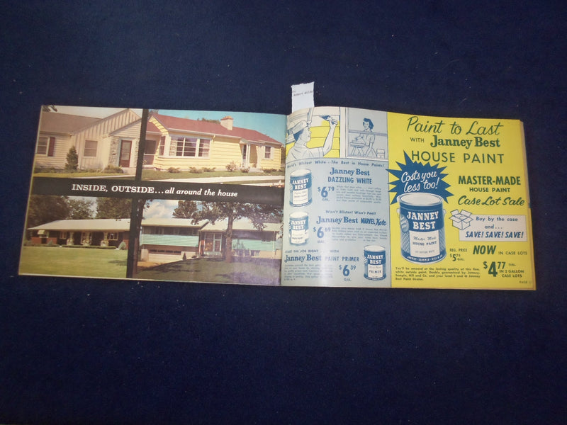 1960 MUELLER HARDWARE STORES SUMMER SALE CATALOG - OSHKOSH, WISCONSIN - J 9347