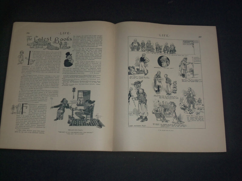 1905 MARCH 9 LIFE MAGAZINE - NICE ILLUSTRATIONS, ADS & STORIES - B 6211