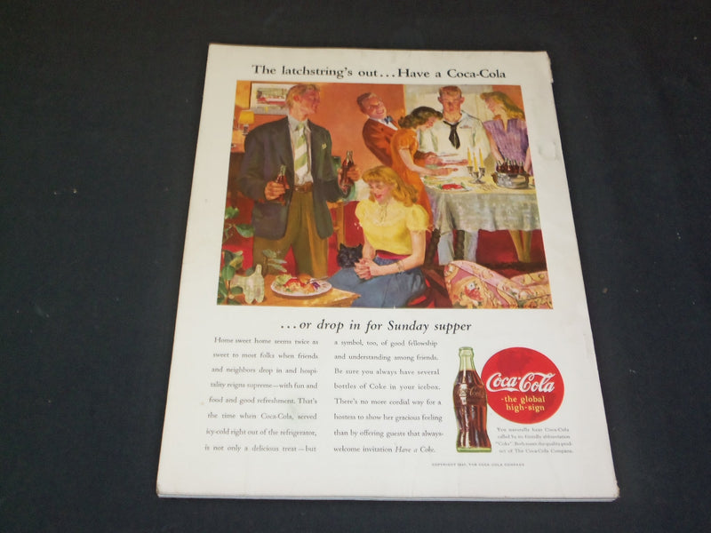 1945 JULY MADEMOISELLE MAGAZINE - G-EYED ISSUE - SP 6668