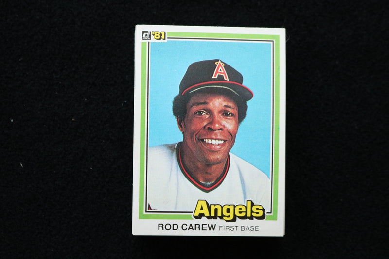 1981 ROD CAREW DONRUSS BASEBALL CARDS - #169 - NM-MT - LOT OF 48 - #159