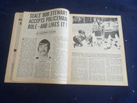 1973 FEBRUARY HOCKEY PICTORIAL MAGAZINE -R. MARTIN & G. PERREAULT COVER -ST 200Z