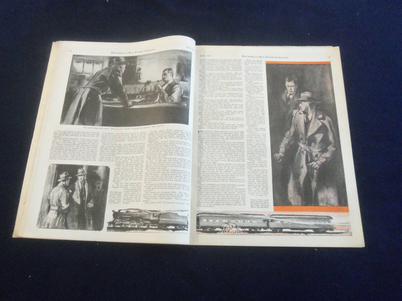 1933 APRIL AMERICAN BOY MAGAZINE - SPECIAL ASSIGNMENT - ST 7075