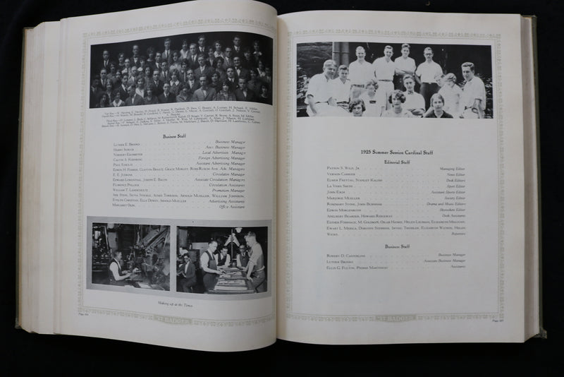 1927 THE BADGER UNIVERSITY OF WISCONSIN YEARBOOK - MADISON, WISCONSIN - YB 3506