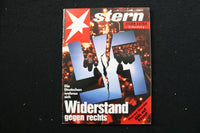 1992 DEC 10 STERN - GERMAN MAGAZINE - RESISTANCE AGAINST RIGHT COVER - E 25790