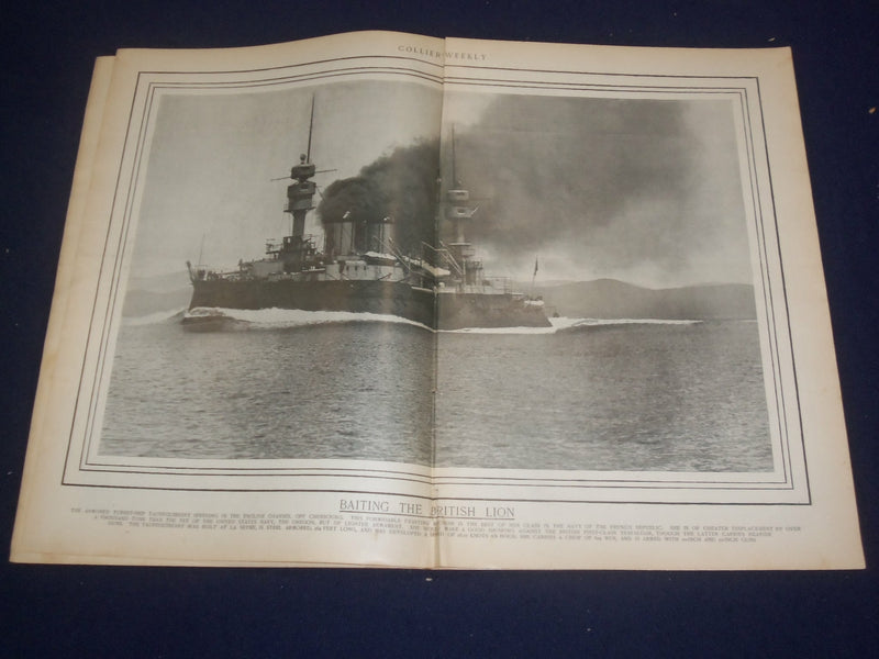1899 MARCH 11 COLLIER'S MAGAZINE - IN MEMORY OF THE MAINE - ST 6660