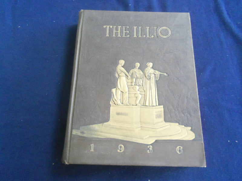 1936 THE ILLIO UNIVERSITY OF ILLINOIS YEARBOOK - URBANA-CHAMPAIGN, IL - YB 2769