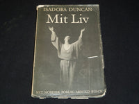 1949 ISADORA DUNCAN MIT LIV SOFTCOVER BOOK - DANISH - J 5336