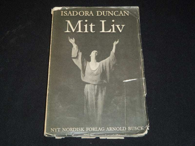 1949 ISADORA DUNCAN MIT LIV SOFTCOVER BOOK - DANISH - J 5336