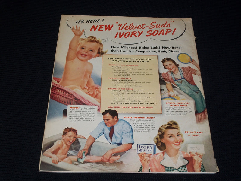 1941 AUGUST MCCALL'S MAGAZINE - NICE COLOR COVERS & ADS - E 1038