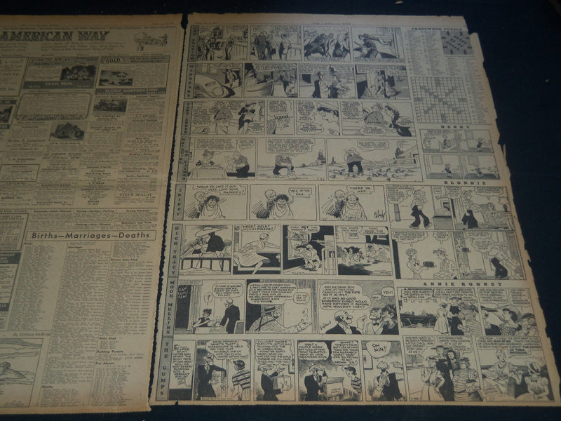 1941 JULY 25 CLEVELAND NEWS NEWSPAPER - U. S. DRAFTS JAPAN REPRISAL - NT 7468