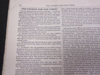 1880-1881 THE CHAUTAUQUAN MAGAZINE LOT OF 10 ISSUES - WR 782