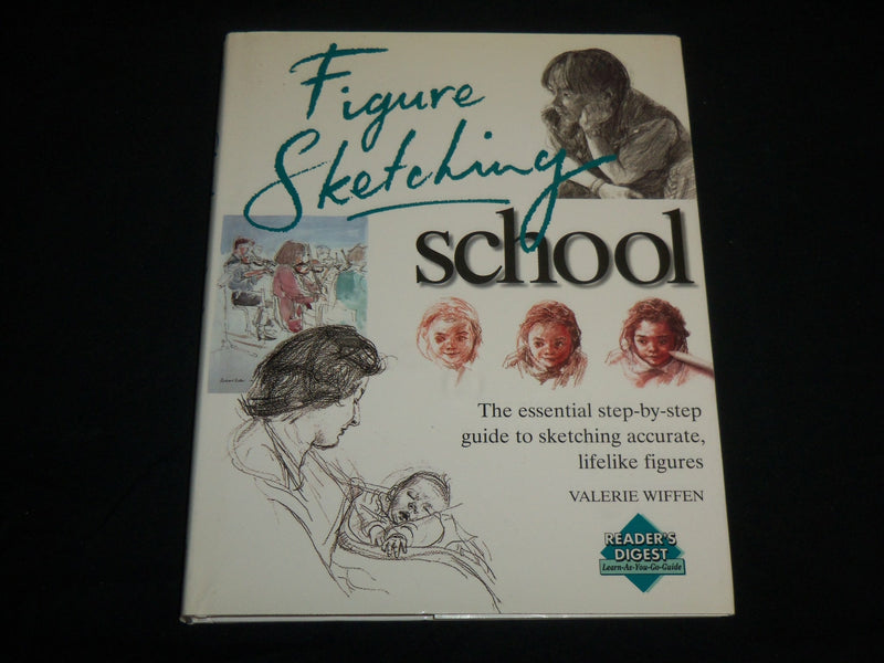 1997 FIGURE SKETCHING SCHOOL HARDCOVER BOOK BY VALERIE WIFFEN - I 2000