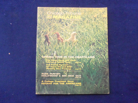 1968 APRIL 28 CHICAGO TRIBUNE MAGAZINE SECTION -SPRING IN THE HEARTLAND- NP 6391